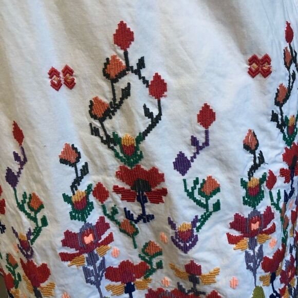 NWD Anthro Chufy Kenko Embroidered Dress XS - Picture 6 of 7